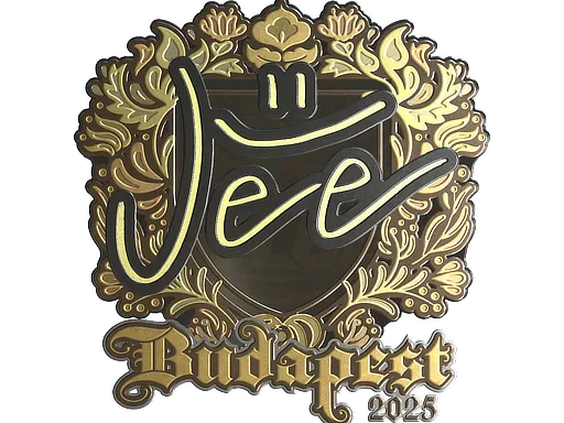 Sticker | Jee (Gold) | Budapest 2025