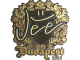 Sticker | Jee (Gold) | Budapest 2025