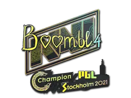 Sticker | Boombl4 (Holo) | Stockholm 2021