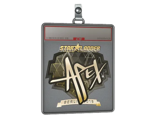 Sticker Slab | apEX (Gold) | Berlin 2019