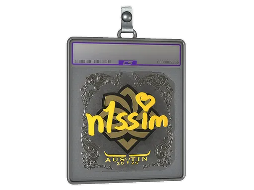 Sticker Slab | n1ssim (Foil) | Austin 2025