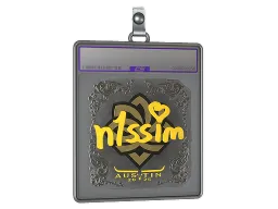 Sticker Slab | n1ssim (Foil) | Austin 2025