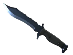 ★ Bowie Knife | Blue Steel (Battle-Scarred)