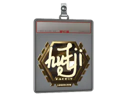 Sticker Slab | hutji (Gold) | London 2018