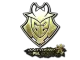Sticker | G2 Esports (Gold) | Antwerp 2022 CS2 skin