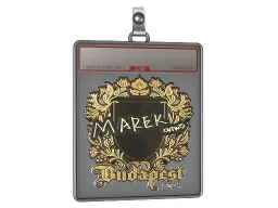 Sticker Slab | Marek (Gold) | Budapest 2025