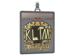 Sticker Slab | kl1m (Gold) | Budapest 2025