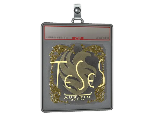Sticker Slab | TeSeS (Gold) | Austin 2025