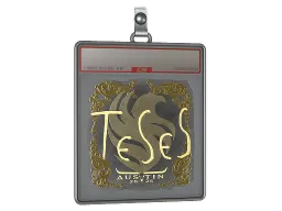 Sticker Slab | TeSeS (Gold) | Austin 2025