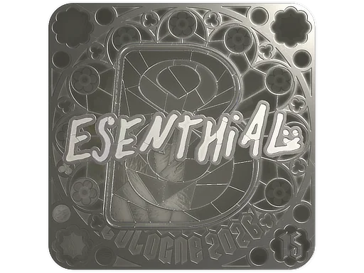 Sticker | esenthial (Foil, Ranked) | Cologne 2026