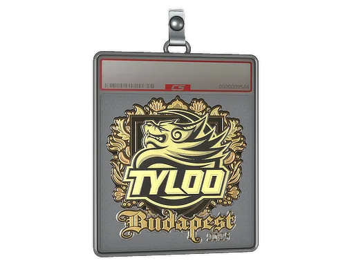 Sticker Slab | TYLOO (Gold) | Budapest 2025
