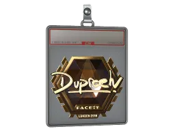 Sticker Slab | dupreeh (Gold) | London 2018