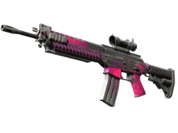 SG 553 | Pulse (Battle-Scarred)