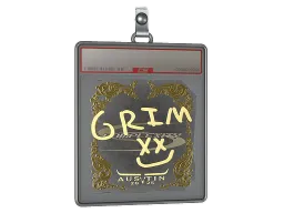 Sticker Slab | Grim (Gold) | Austin 2025