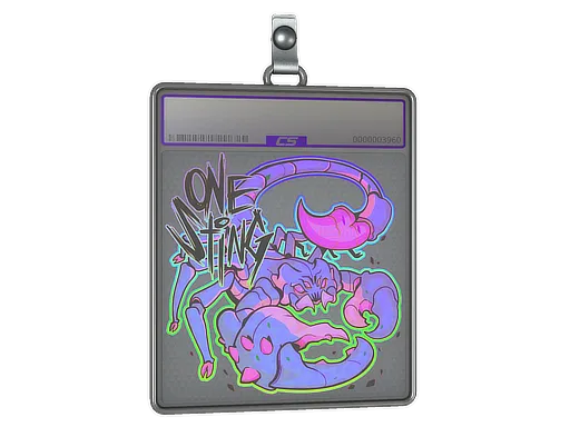 Sticker Slab | One Sting (Holo)