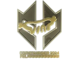 Sticker | VINI (Gold) | Copenhagen 2024