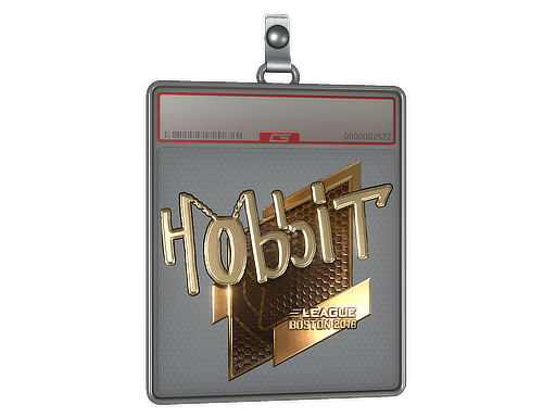 Sticker Slab | Hobbit (Gold) | Boston 2018