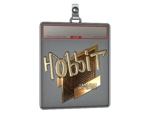 Sticker Slab | Hobbit (Gold) | Boston 2018