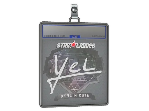 Sticker Slab | yel | Berlin 2019