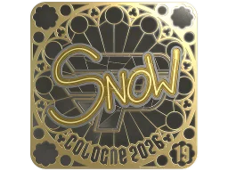 Sticker | snow (Gold, Ranked) | Cologne 2026