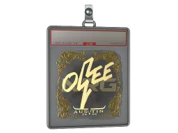 Sticker Slab | oSee (Gold) | Austin 2025