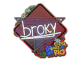 Sticker | broky (Glitter) | Rio 2022