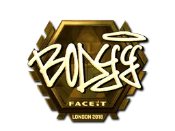 Sticker | bodyy (Gold) | London 2018