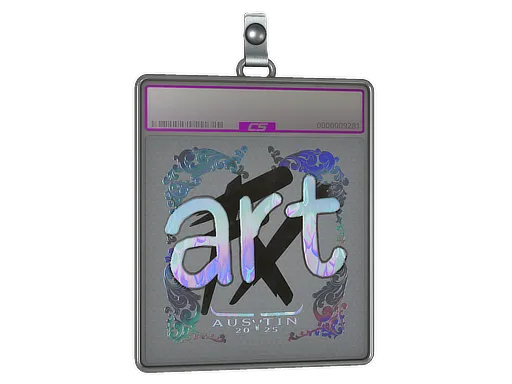 Sticker Slab | arT (Holo) | Austin 2025