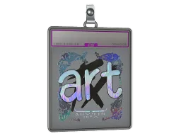 Sticker Slab | arT (Holo) | Austin 2025