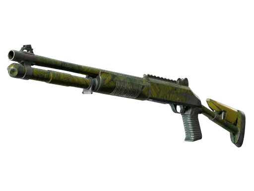 XM1014 | Banana Leaf (Factory New) Well-Worn
