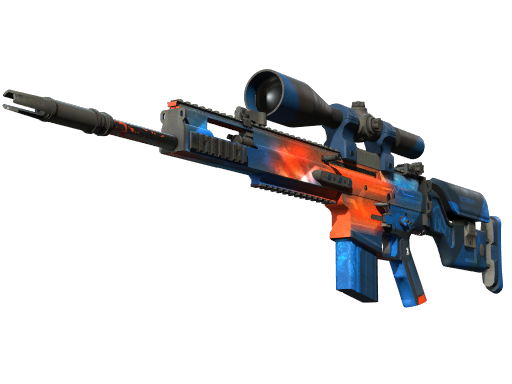 StatTrak™ SCAR-20 | Cardiac (Battle-Scarred)
