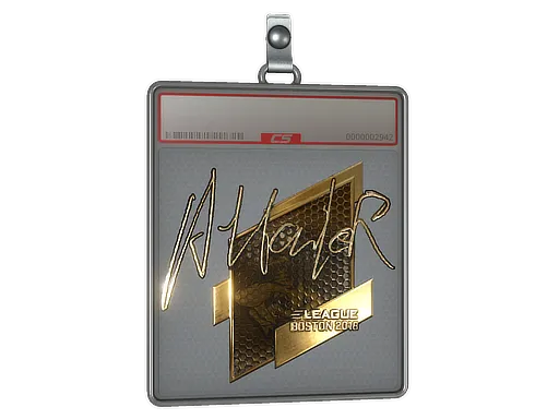 Sticker Slab | Attacker (Gold) | Boston 2018
