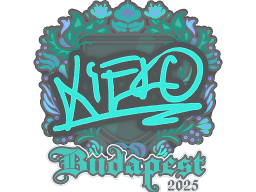 Sticker | xiELO | Budapest 2025