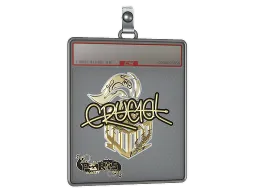 Sticker Slab | CRUC1AL (Gold) | Paris 2023