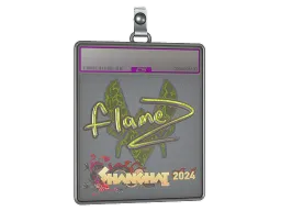 Sticker Slab | FlameZ (Holo) | Shanghai 2024