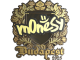 Sticker | m0NESY (Gold) | Budapest 2025