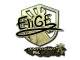 Sticker | EliGE (Gold) | Antwerp 2022 CS2 skin
