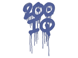 Sealed Graffiti | 200 IQ (SWAT Blue)