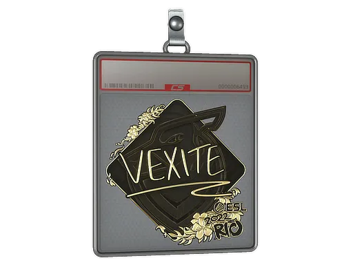 Sticker Slab | vexite (Gold) | Rio 2022