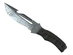 ★ StatTrak™ Survival Knife | Damascus Steel (Field-Tested)