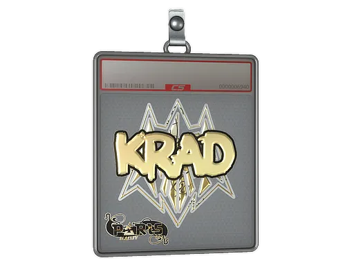 Sticker Slab | Krad (Gold) | Paris 2023