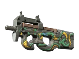 StatTrak™ P90 | Emerald Dragon (Factory New)