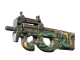 P90 | Emerald Dragon CS2 skin