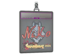 Sticker Slab | NiKo (Holo) | Shanghai 2024