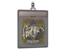 Sticker Slab | FL1T (Gold) | Austin 2025