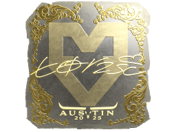 Sticker | torzsi (Gold) | Austin 2025
