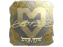 Sticker | torzsi (Gold) | Austin 2025