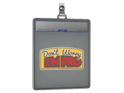 Sticker Slab | Don't Worry, I'm Pro