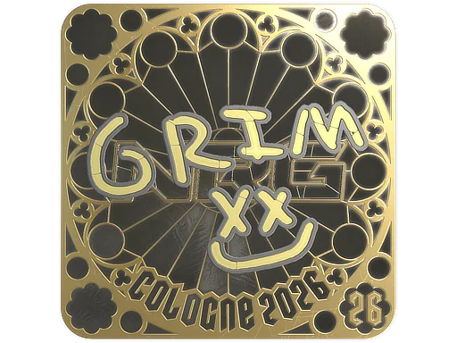 Sticker | Grim (Gold, Ranked) | Cologne 2026