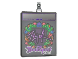 Sticker Slab | Tiger (Embroidered) | Budapest 2025